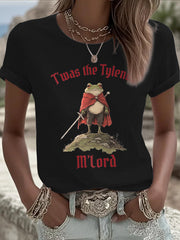 Women's 8647 FDT Funny Tylenol Printed T-shirt